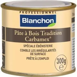 Mastic à Bois Sans Solvant - Teinte : Blanc - BLANCHON - Teinte : Blanc