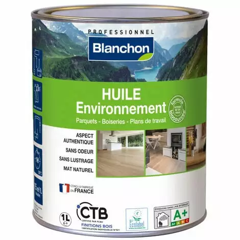 BLANCHON Huile Parquet Environnement - Effet Nature 1L - Incolore 3 BLANCHON Huile Parquet Environnement - Effet Nature 1L - Incolore