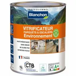 BLANCHON Vitrificateur Parquet Environnement 1L Ultra Mat - Incolore