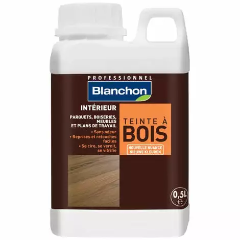 BLANCHON Teinte à Bois Chêne Vieilli - 0.5L - Chêne Vieilli 3 BLANCHON Teinte à Bois Chêne Vieilli - 0.5L - Chêne Vieilli