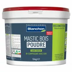 BLANCHON Mastic Bois Poudre - Chêne Clair - 5 Kg