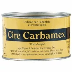 BLANCHON Cire Pâte Carbamex Finition Antique Blond Pot De 400 G
