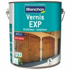 BLANCHON Vernis EXP Résines Aqua-polyuréthane Teinte Chêne Moyen Satiné Bidon De 1l - Satiné -Blanchon Soldes 19060578 2