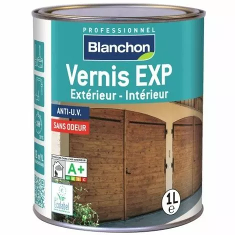 BLANCHON Vernis EXP Résines Aqua-polyuréthane Teinte Incolore Mat Bidon De 5l - Mat 3 BLANCHON Vernis EXP Résines Aqua-polyuréthane Teinte Incolore Mat Bidon De 5l - Mat