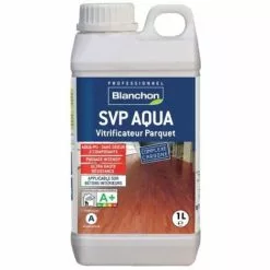Blanchon Soldes 10 BLANCHON Vitrificateur Parquet SVP Aqua-polyuréthane, Trafic Intense, Kit De 2 Composants 4,5l Et 0,5l Finition Satinée - Satiné