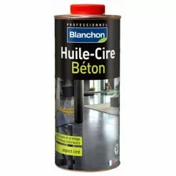 BLANCHON Huile Cire Beton Aspect Ciré Incolore - 1L - Incolore