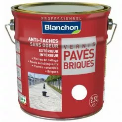 BLANCHON Vernis Pavés Briques Incolore Mat - 2.5L - Incolore