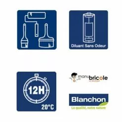 BLANCHON Huile Parquet Incolore 1L - Incolore -Blanchon Soldes 2048598 3