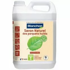 BLANCHON Savon Naturel Pour Parquets Huilés Blanc 5L - Blanc