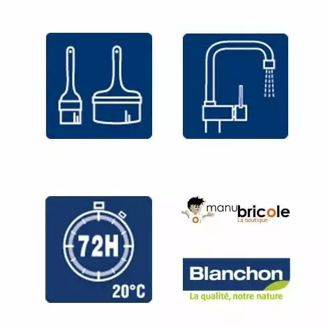 Dégriseur Bois Incolore - Blanchon - 1L 3 Dégriseur Bois Incolore - Blanchon - 1L