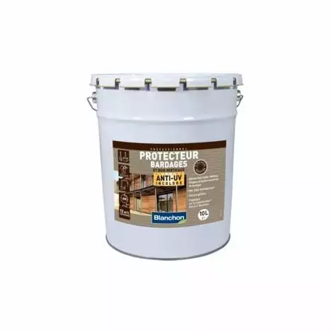 BLANCHON Protecteur Bardage Anti-UV Incolore 10L - Incolore 3 BLANCHON Protecteur Bardage Anti-UV Incolore 10L - Incolore