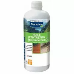 BLANCHON Huile Parquet D'entretien Environnement 1L Ultra Mat - Incolore