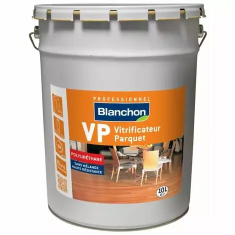 BLANCHON Vitrificateur Parquet VP 10L Mat Soie / Cire Naturelle - Incolore 3 BLANCHON Vitrificateur Parquet VP 10L Mat Soie / Cire Naturelle - Incolore