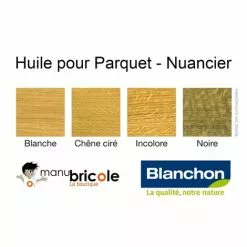 BLANCHON Huile Parquet Noire 5L - Noir -Blanchon Soldes 2342607 3