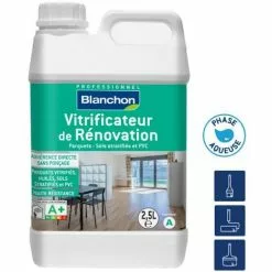 Vitrificateur De Rénovation BLANCHON Bi-composant Polyuréthane | Conditionnement: 2,5 Litres - Finition: Satin
