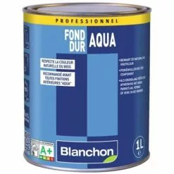 BLANCHON Fond Dur Aqua-Polyuréthane Incolore Bidon De 1 Litre