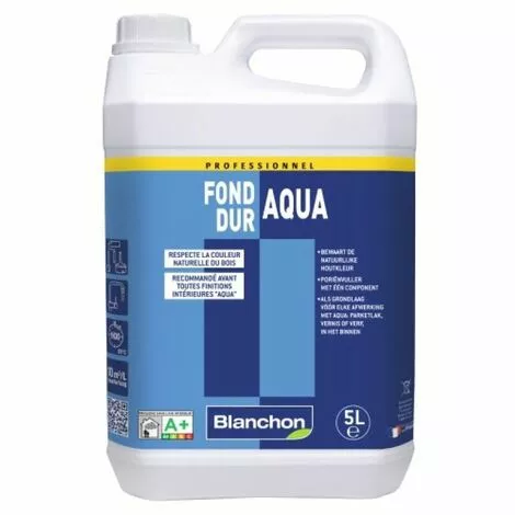 BLANCHON Fond Dur Aqua-Polyuréthane Incolore Bidon De 1 Litre 4 BLANCHON Fond Dur Aqua-Polyuréthane Incolore Bidon De 1 Litre – Image 2