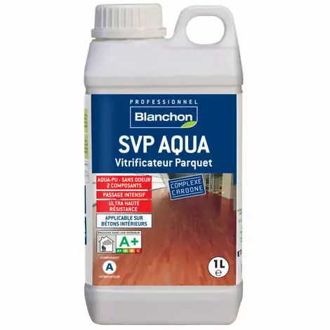 BLANCHON Vitrificateur Parquet "SVP AQUA" Pro Chêne Ciré 1L - Incolore 3 BLANCHON Vitrificateur Parquet "SVP AQUA" Pro Chêne Ciré 1L - Incolore
