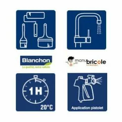 BLANCHON Huile Parquet Environnement - Bois Naturel 0,5L - Incolore -Blanchon Soldes 6473960 3