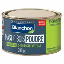 BLANCHON Mastic Bois Poudre - Chêne Clair - 200 G