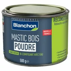 BLANCHON Mastic Bois Poudre - Chêne Rustique - 500 G