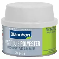 BLANCHON Mastic Bois Polyester - Pin - 250g - Pin