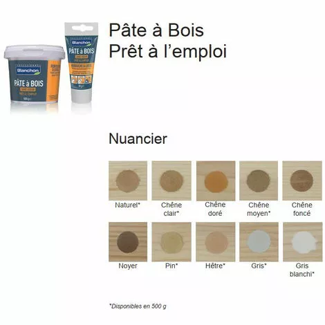 BLANCHON Pâte à Bois - Pin - 500g 4 BLANCHON Pâte à Bois - Pin - 500g – Image 2