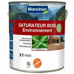 Saturateur Bois Environnement Blanchon 5L - Plusieurs Modèles Disponibles